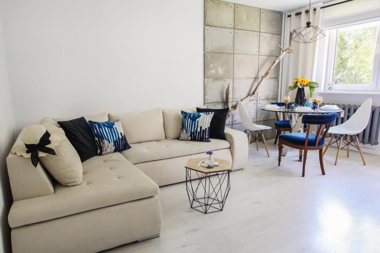 Apartament Szaro Na Bialym Władysławowo Esterno foto