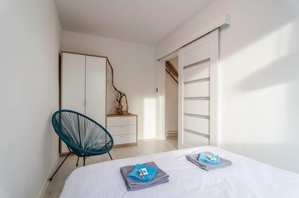 Apartament Szaro Na Bialym Władysławowo Esterno foto